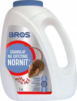 Bros Granulat Na Gryzonie Nornit" 1kg Trutka