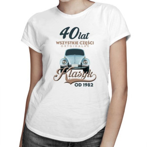 Koszulka klasyk na 40 urodziny prezent T-shirt z nadrukiem