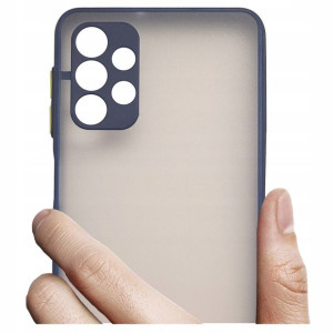 Etui Milky Case Mleczne do Samsung M32 5G granat