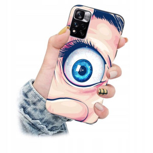 Etui Matowe GRANAT wzory do Xiaomi Redmi Note 11