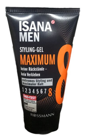 ISANA MEN Maximum 8 extra mocny żel poziom 8