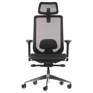 Ergonomiczne Wygodne Nowoczesne Krzesło Fotel Obrotowy Ditter Czarny