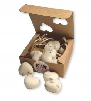 Pomarańcza - Wosk Woski zapachowy do kominka serca