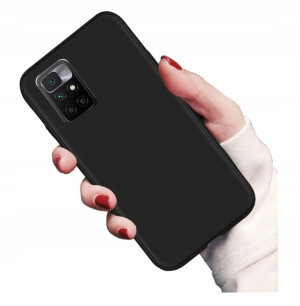 Etui Silikon czarne matowe do Xiaomi Redmi 10