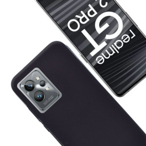 Etui silikon czarny matowy case do Realme GT 2 Pro