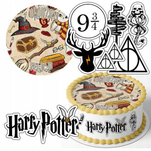 Zestaw Opłatek 25cm + Postacie - Harry Potter +