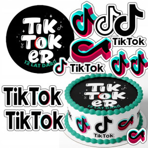 Zestaw Opłatek 25cm + Postacie - Tikk Tokk +g