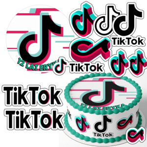Zestaw Opłatek 25cm + Postacie - Tikk Tokk +g