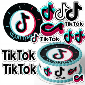 Zestaw Opłatek 25cm + Postacie - Tikk Tokk +g