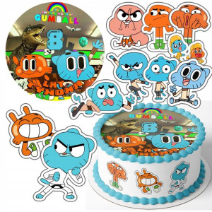 Zestaw Opłatek + Postacie - Gumball + Gratis