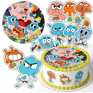 Zestaw Opłatek + Postacie - Gumball + Gratis