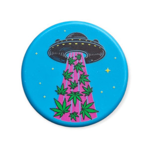Grinder do suszu Space Alien akrylowy 3 częściowy