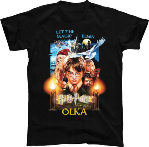 Koszulka 7-8 Harry Potter +imię Prezent Y4