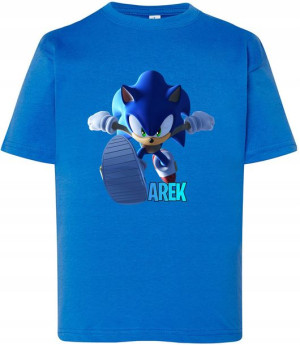 Koszulka 7-8 Sonic X Prezent Dzień Dziecka Y5