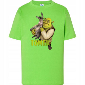Koszulka Dziecięca 12-14 Shrek Prezent Imię Y2