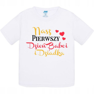 Koszulka Niemowlęca 2 Napisy O Babci Dziadku Y2
