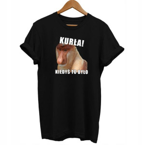 Koszulka T-shirt Męska Nosacz L Nadruk Hit Y2