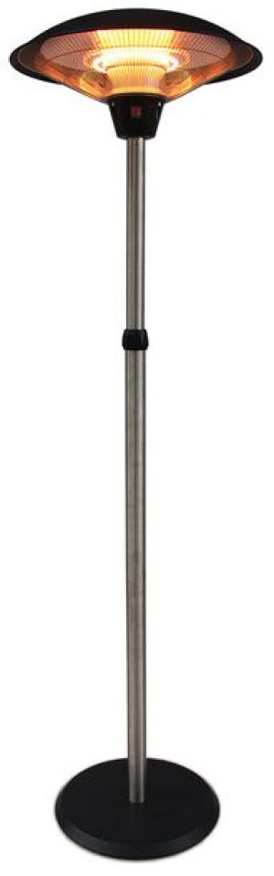 Parasol Grzewczy Lampa Stojąca Dorado Black