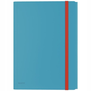 Teczka Pp Leitz Cosy Z Gumką I Kieszonką Niebieska