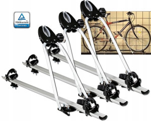 3xuchwyt Rowerowy Na Dach Bagażnik Homar Aluminium
