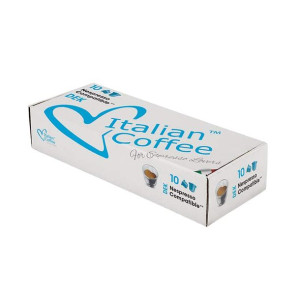 Dek Italian Coffee (kawa bezkofeinowa) kapsułki do Nespresso - 10 kapsułek