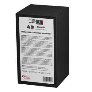 Ristretto kapsułki do Nespresso - 100 kapsułek