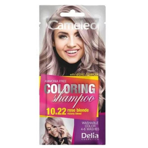Szampon koloryzujący nr 10.22 Rose blonde Różany blond  Nowy Delia Cosmetic