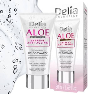 Delia Aloe Jelly Care Ujędrniający żel do twarzy 50 ml Nowy Delia Cosmetics