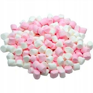 Posypka Mikro Pianki Mix Różowo Białe 70g / 15mm