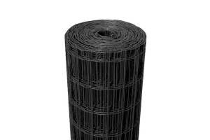 Siatka zgrzewana 75 mm x 50 mm / 1,00 m - rolka 20 m czarna