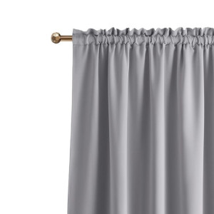 Zasłona Laurel Jednokolorowa 140x200 Taśma J Szara