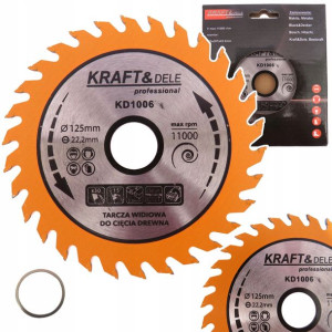 Tarcza Widiowa Do Drewna Widia 125 Mm X 22,2x 30t