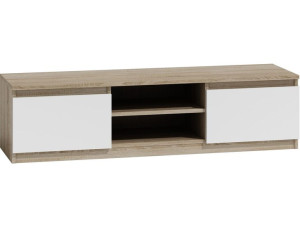 Nowoczesny Stolik Szafka Rtv Lcd 140cm Sonoma Mix