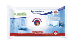ChanteClair chusteczki SGRASSATORE dezynfekujące 40szt