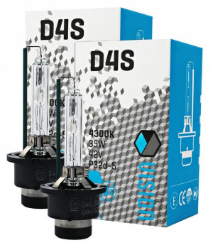 2x Żarniki Vision D4s 4300k Żarnik Xenon Palnik