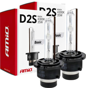 2x Amio Xenon Ksenon Żarniki Palniki D2s 4300k Kpl