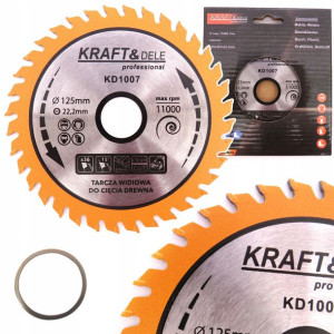 Tarcza Widiowa Do Drewna Widia 125 Mm X 22,2x 36t
