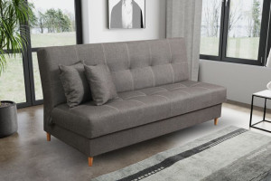 Wersalka kanapa sofa rozkładana  PRESTO - SPRĘŻYNA + poduszki