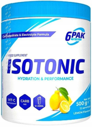 6pak Isotonic 500g Elektrolity Magnez Wit C Rower