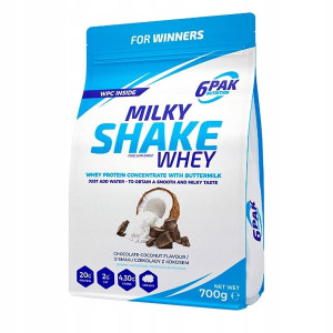 6pak Milky Shake Whey 700g Odżywka Białkowa Wpc