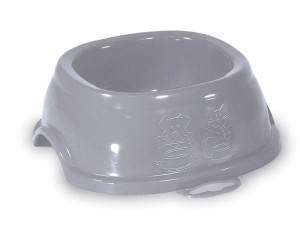 ZOLUX Miska BREAK 2 plastikowa antypoślizgowa 0,6l kol. szary