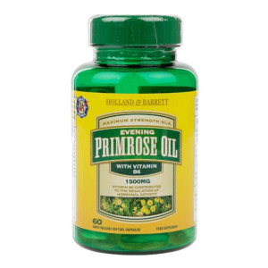Evening Primrose Oil 1500 mg  Plus Vitamin B6 (60 kaps.)