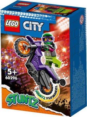 Klocki Lego City 60296 Wheelie Na Motocyklu Kaskaderskim