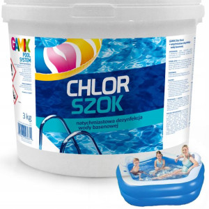 Chlor Szok Do Basenu Granulat Chemia Basenowa 3kg
