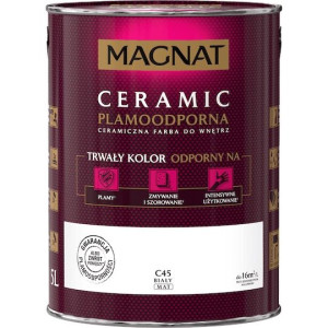 Magnat Ceramic C45 BIAŁY MAT 5L  Plamoodporna Zmywalna Ceramiczna Matowa Od