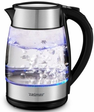 Czajnik szklany Zelmer ZCK8026 1850 W - 1.7l