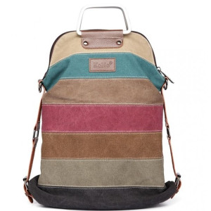 Plecak i Torebka Damska 2w1 Kolorowa Rainbow