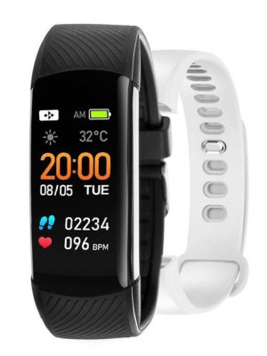 Smartband Unisex Rubicon Rnce59 - Dwa Paski, Ciśnieniomierz (sr012a)