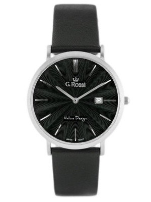 Zegarek Męski G. Rossi - 10853a - Slim (zg184c) + Box