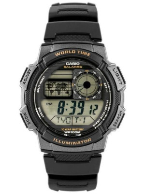 Zegarek Męski Casio Ae-1000w 1av (zd073a) - World Time